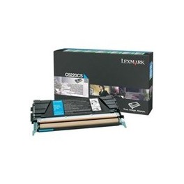 TONER LEXMARK C522 CYAN