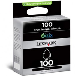 TINTA LEXMARK 100 crna