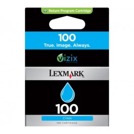 TINTA LEXMARK 100 cyan