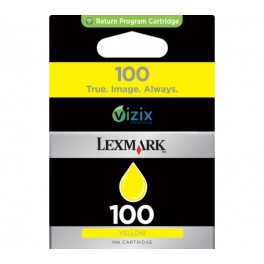 TINTA LEXMARK 100 yellow