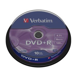 DVD+R 4,7GbMAT SILVER 10/1