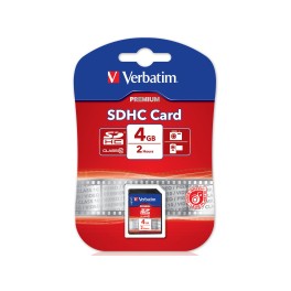 VERBATIM SD HC blister 4Gb